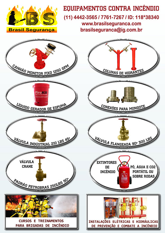 Equipamentos contra incêndio mais usados e onde comprá-los